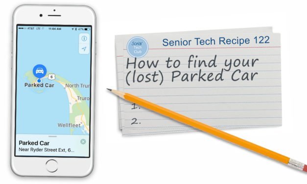 How to find your (lost) Parked Car
