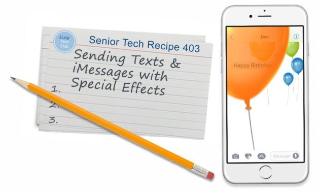 Sending Texts & iMessages with Special Effects