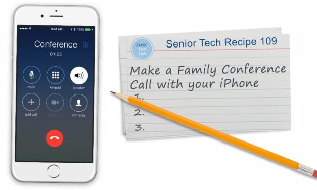 Make a Family Conference Call with your iPhone