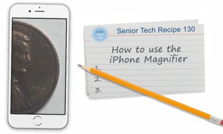 How to use the iPhone Magnifier