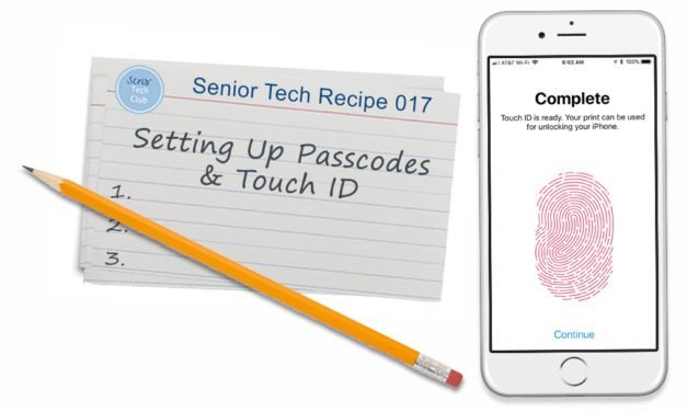 Setting Up Passcodes and Touch ID