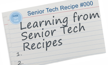 Learning from Senior Tech Recipes