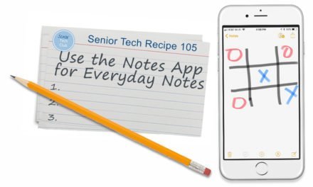 Use the Notes App for Everyday Notes