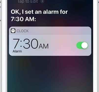 Use Siri to Set Timers and Alarms