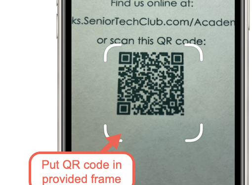 Read QR Codes with your iPhone