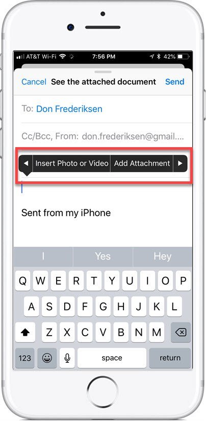 Nugget Mail Add Attachment Attach Files or Pictures to an Email