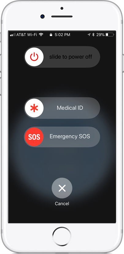 Nugget SOS Screen Medical ID Could Save your Life