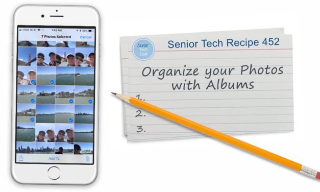 Organizing your Photos with Albums