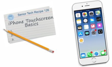 iPhone Touchscreen Basics