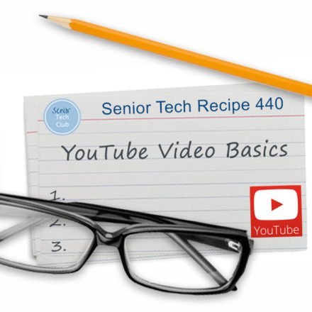 YouTube Video Basics | Senior Tech Club