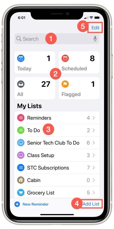 ReminderList2 Create and Complete Reminders to Remember the Stuff in your Life