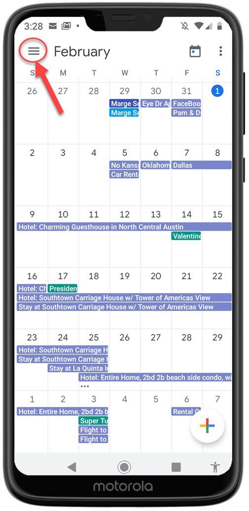 Using the Google Calendar App Senior Tech Club