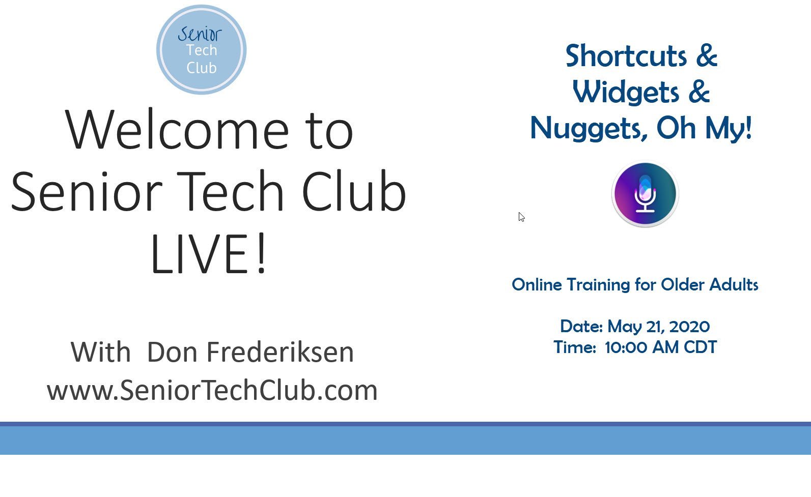 Live13 Thumbnail LIVE! #13 - Shortcuts & Widgets & Nuggets, Oh My!