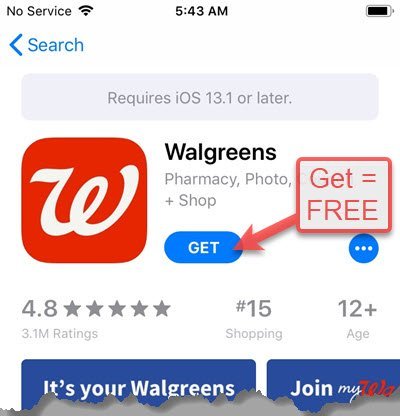 free app for walgreens photos