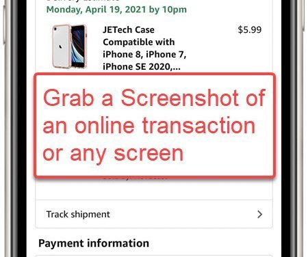 How to Take a Screenshot on your iPhone