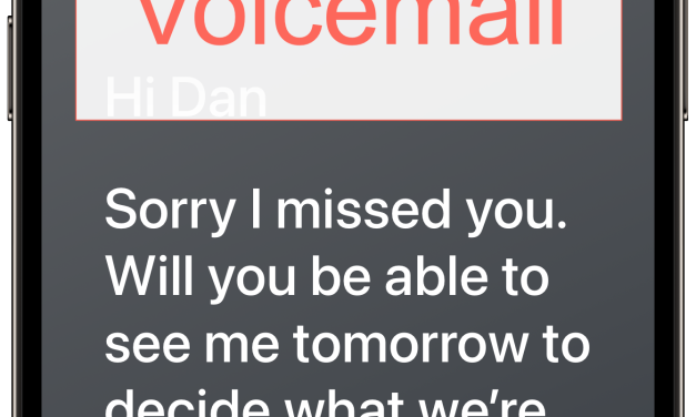 Screen Phone Calls with Live Voicemail